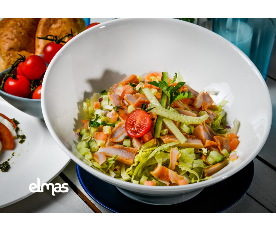 Grilled chicken döner salad (halal)