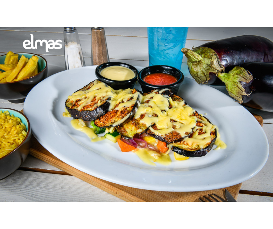 Grilled eggplant (vegetarian)